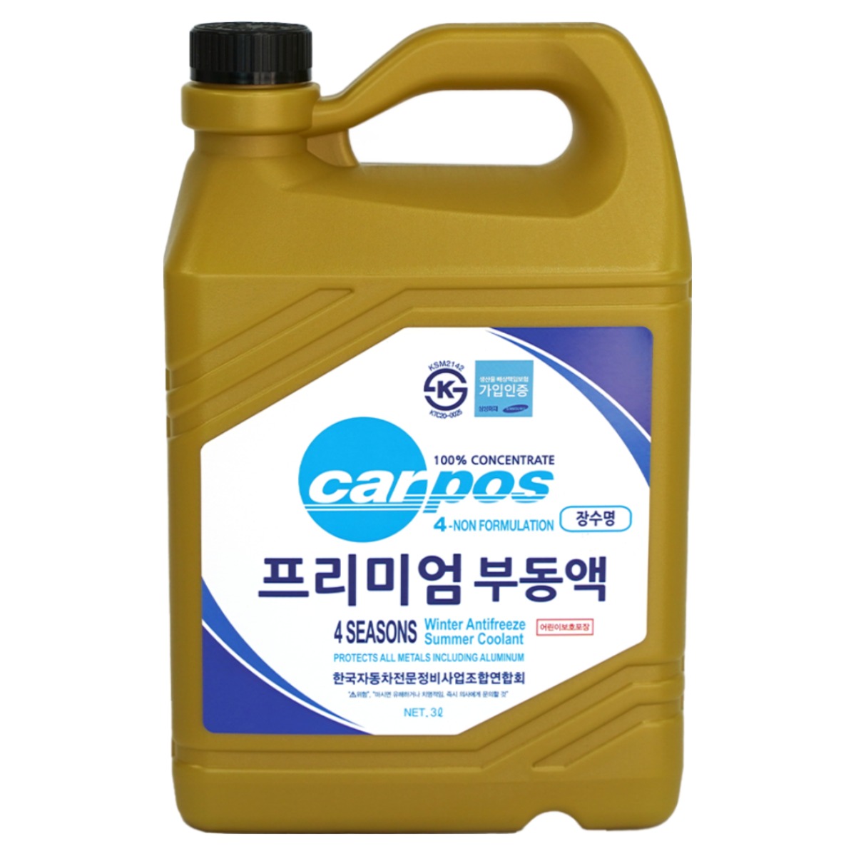 카포스 장수명 사계절 부동액 청색 자동차 냉각수 프리미엄 4년 10만Km 12,350원