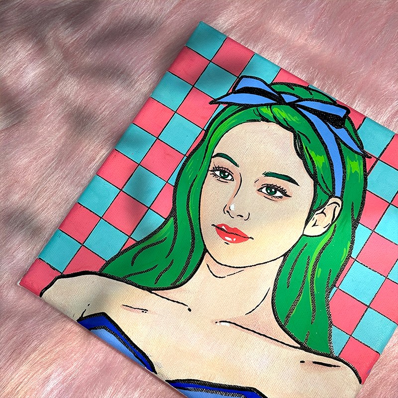 팝아트초상화 주문제작 diy키트 만들기세트 기념일선물 부모님선물 남자친구선물 인테리어소품 48,000원