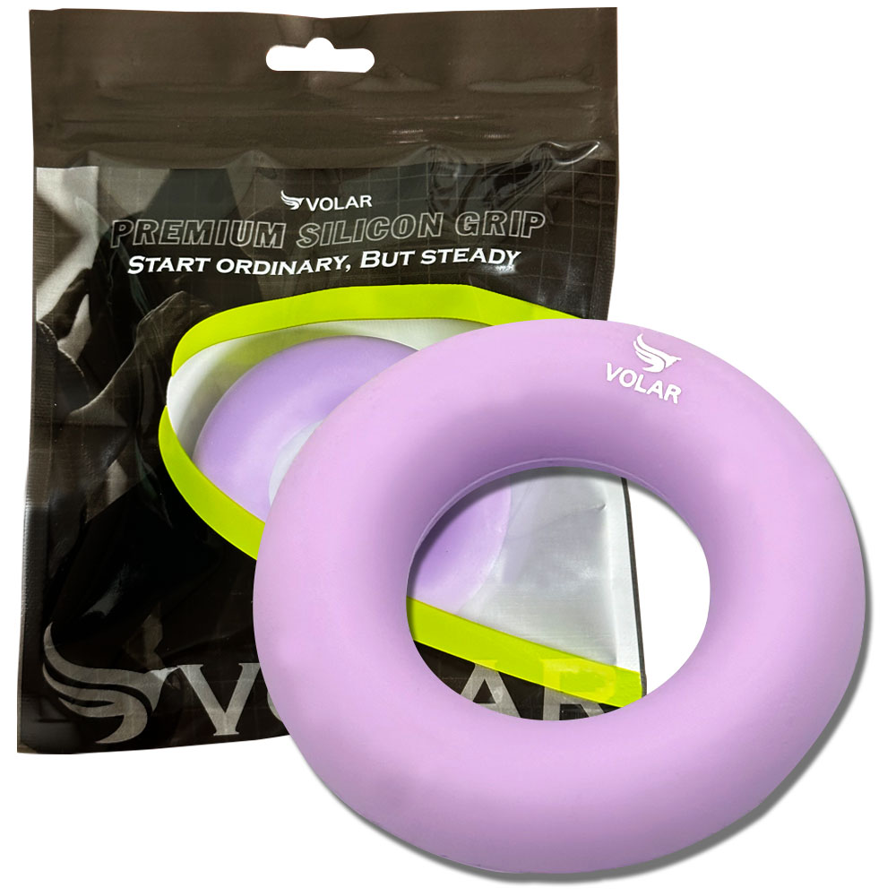 VOLAR 미니 실리콘 도넛형 악력기, 라일락(50lb) 5,910원