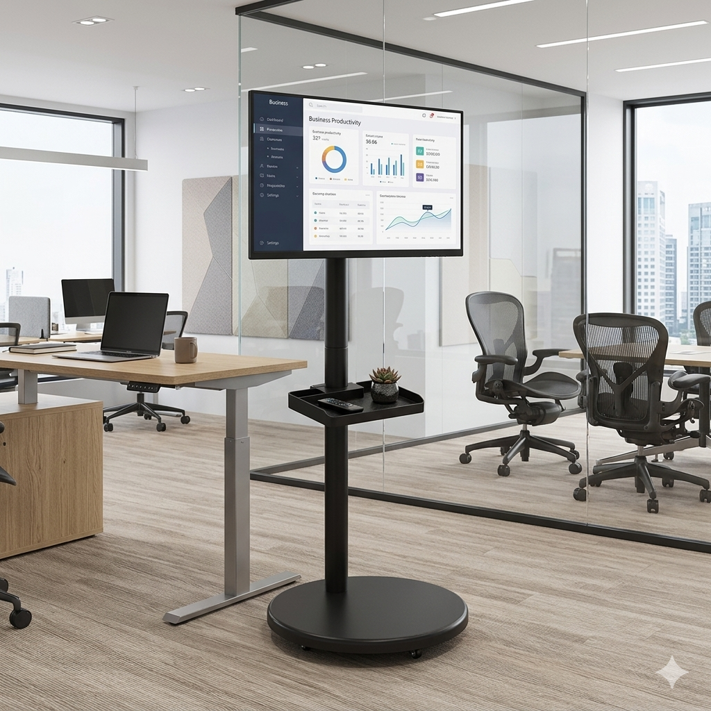 TV거치대 삼탠바이미 삼성 M5 M7 이동식 티비스탠드 모니터스텐드 받침대 룸앤티비, 1개 69,800원