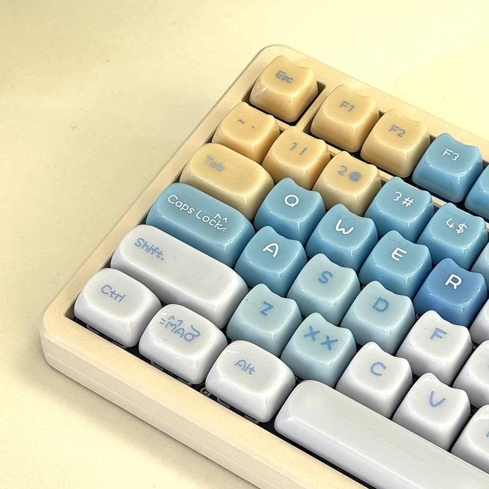 글로시캣 키캡 블루 MAO 샤트룩스 영문 조약돌 귀여운 기계식키보드 키캡 29,800원