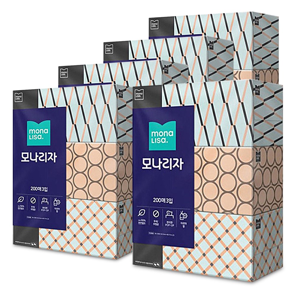 모나리자 벨라지오 미용티슈 150매, 15개 19,900원