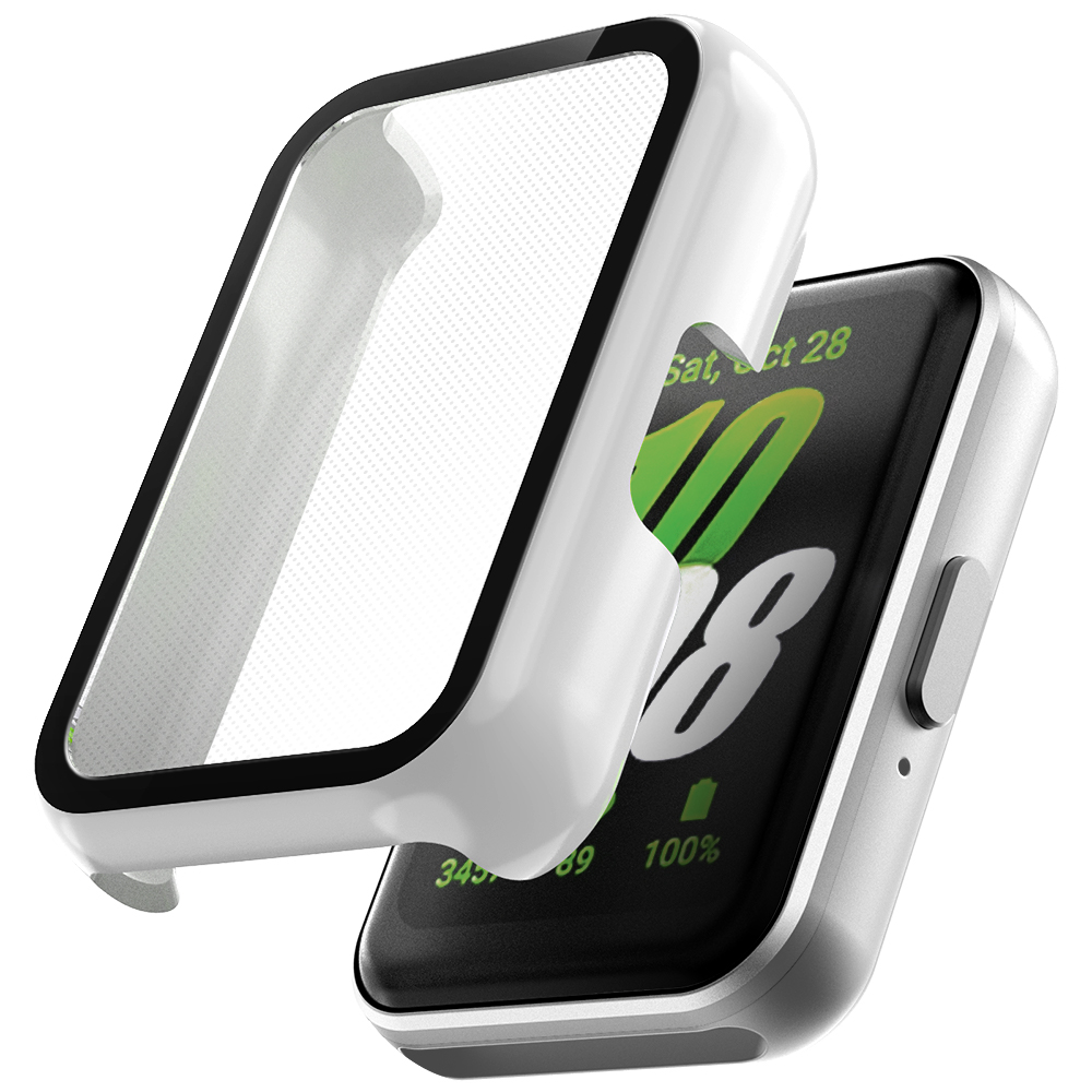 구스페리 갤럭시핏 풀커버 강화유리 하드 케이스, 화이트, 1개 4,900원