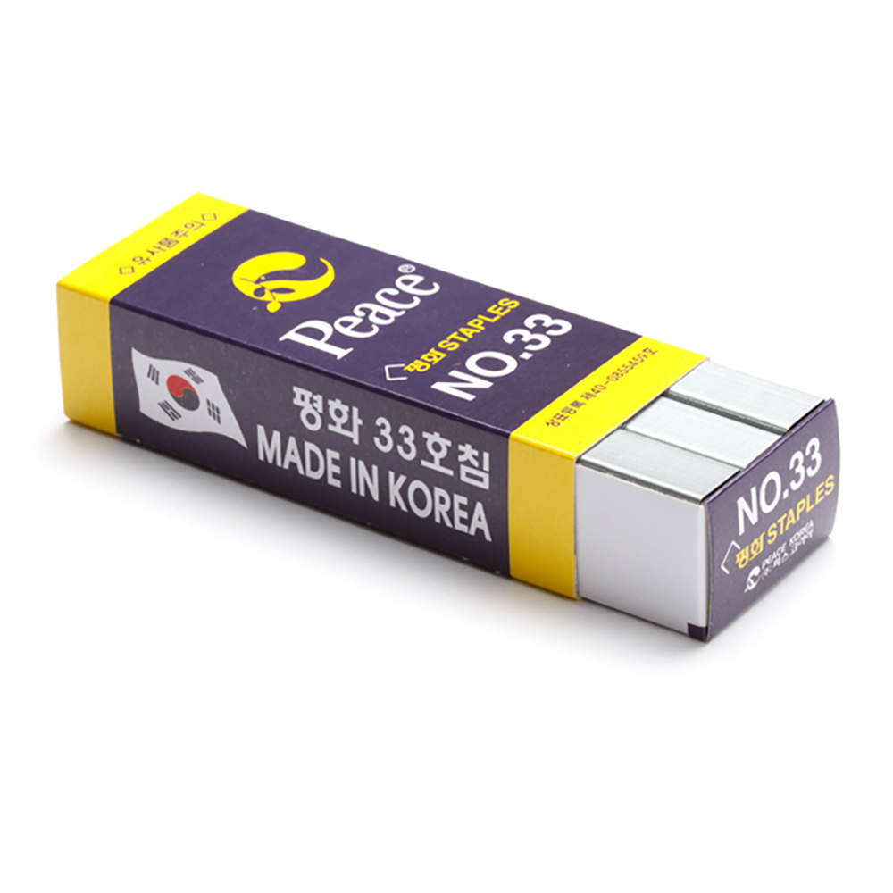 피스코리아 33호침 국산 표준 스테플러심 5000p, 1개 5,900원