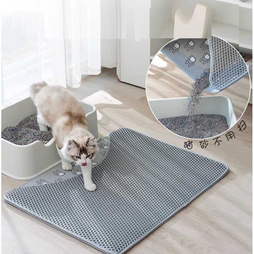 콩이샵 펫 고양이화장실 사막화방지 벌집매트 분리세척가능 고양이모래매트 25,000원
