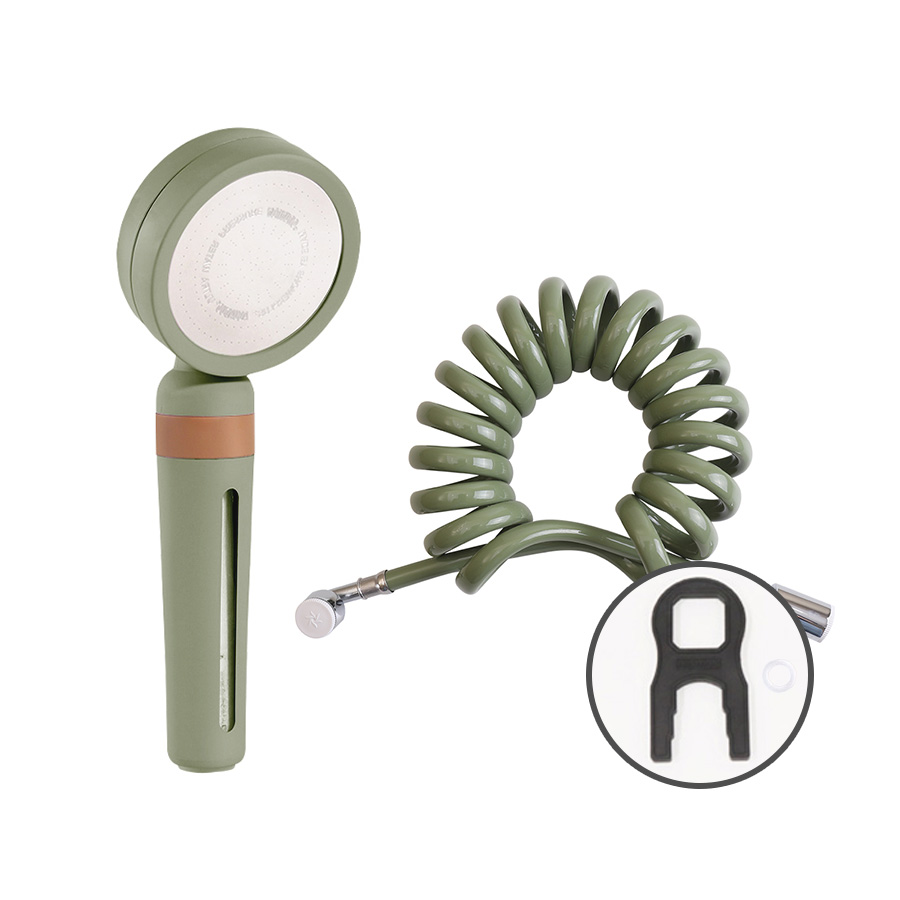 SF-S580W 블라썸 와이드 필터샤워기 올리브＋스프링 샤워호스 3m 올리브 세트 (미니스패너 증정) 69,600원