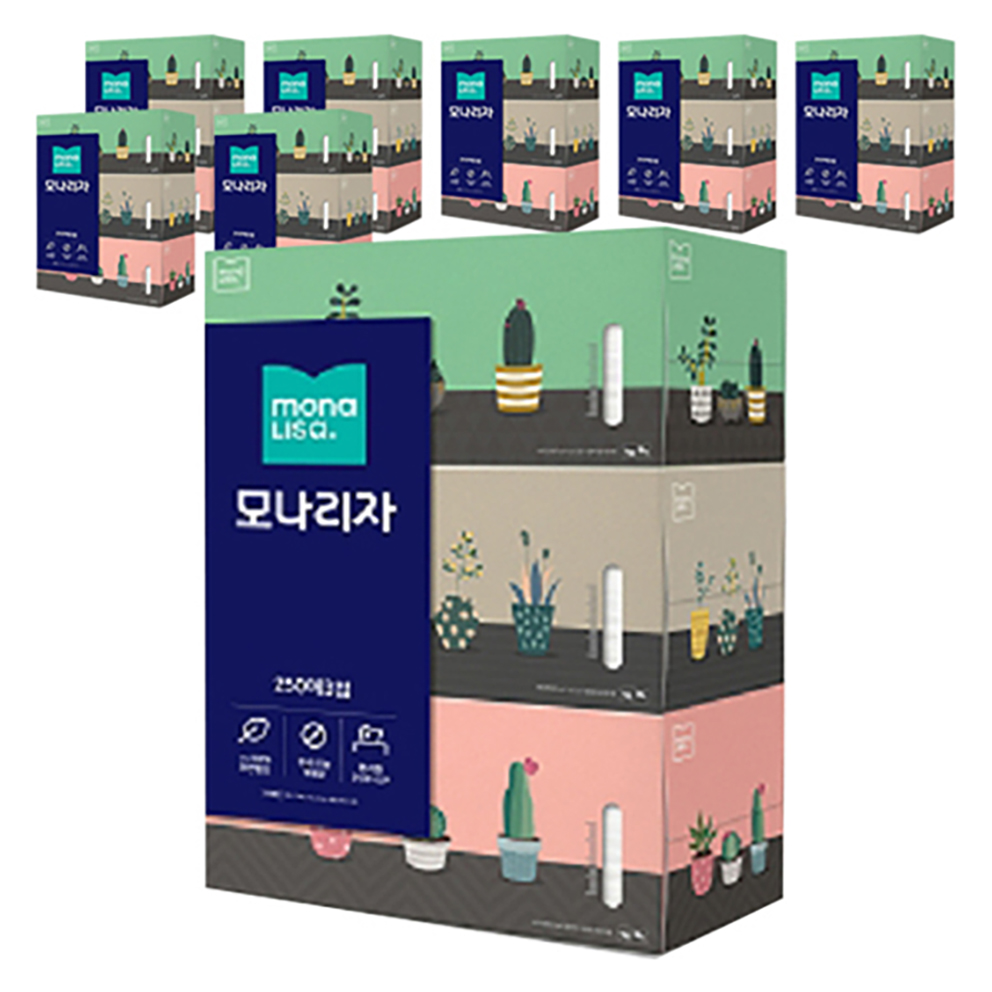 모나리자 천연펄프 미용티슈 2겹 31,000원
