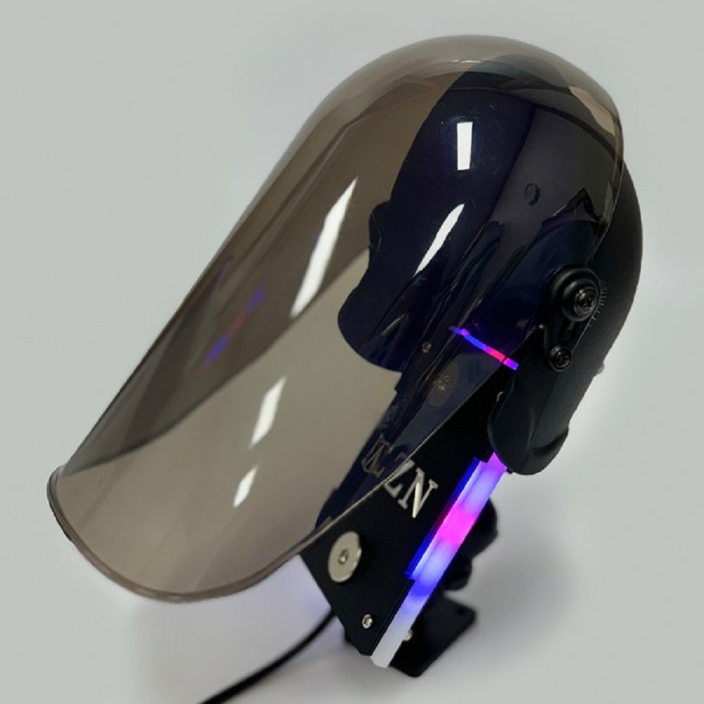 EZN 오토바이 배달 대행 충전 거치대 H-02 핼맷형 썬가드 결합 65,000원