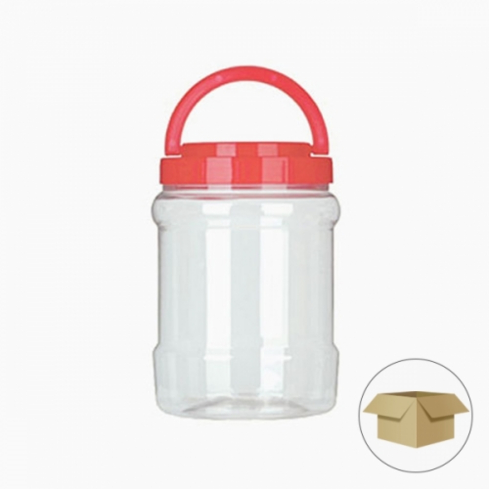 병도매닷컴 광구 원형 2000g 2L 1박스 100개 플라스틱 젓갈통 손잡이 광구 식품 반찬 용기 SP-48 169,400원