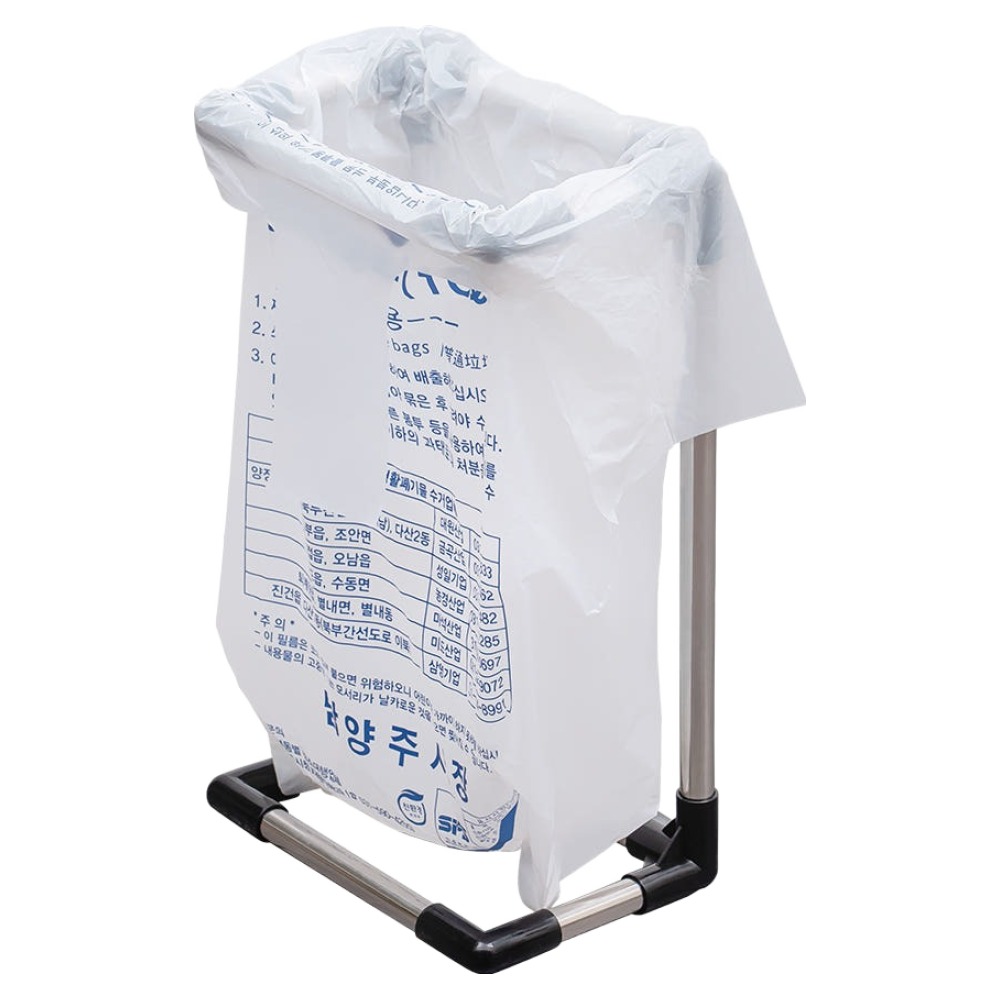 패블러스 슬림 어반 스텐레스 종량제 봉투 쓰레기통 거치대, 혼합색상 11,620원