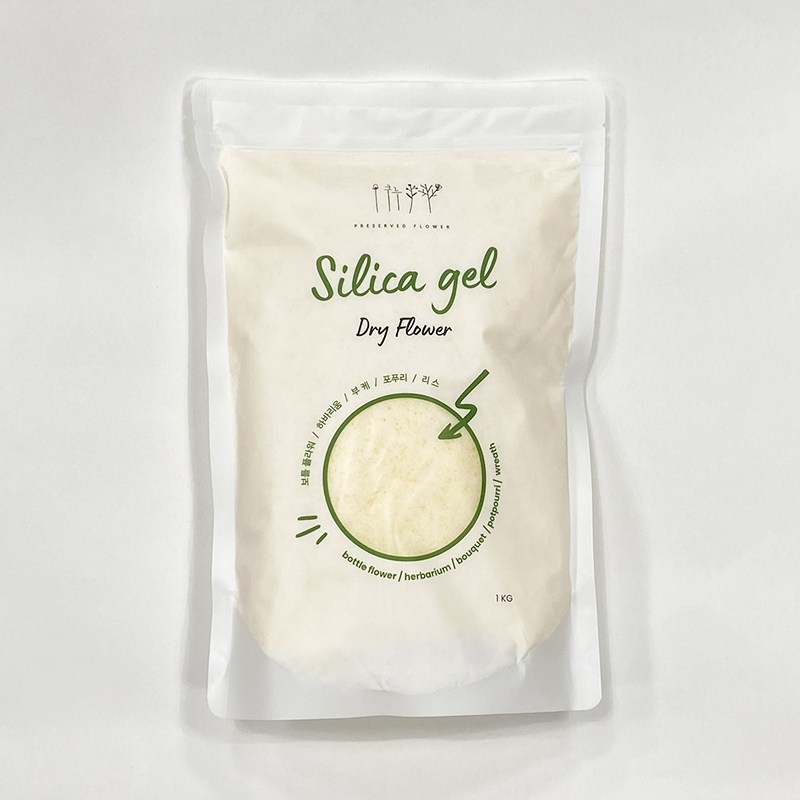 드라이플라워 실리카겔 건조제 1kg 6,200원