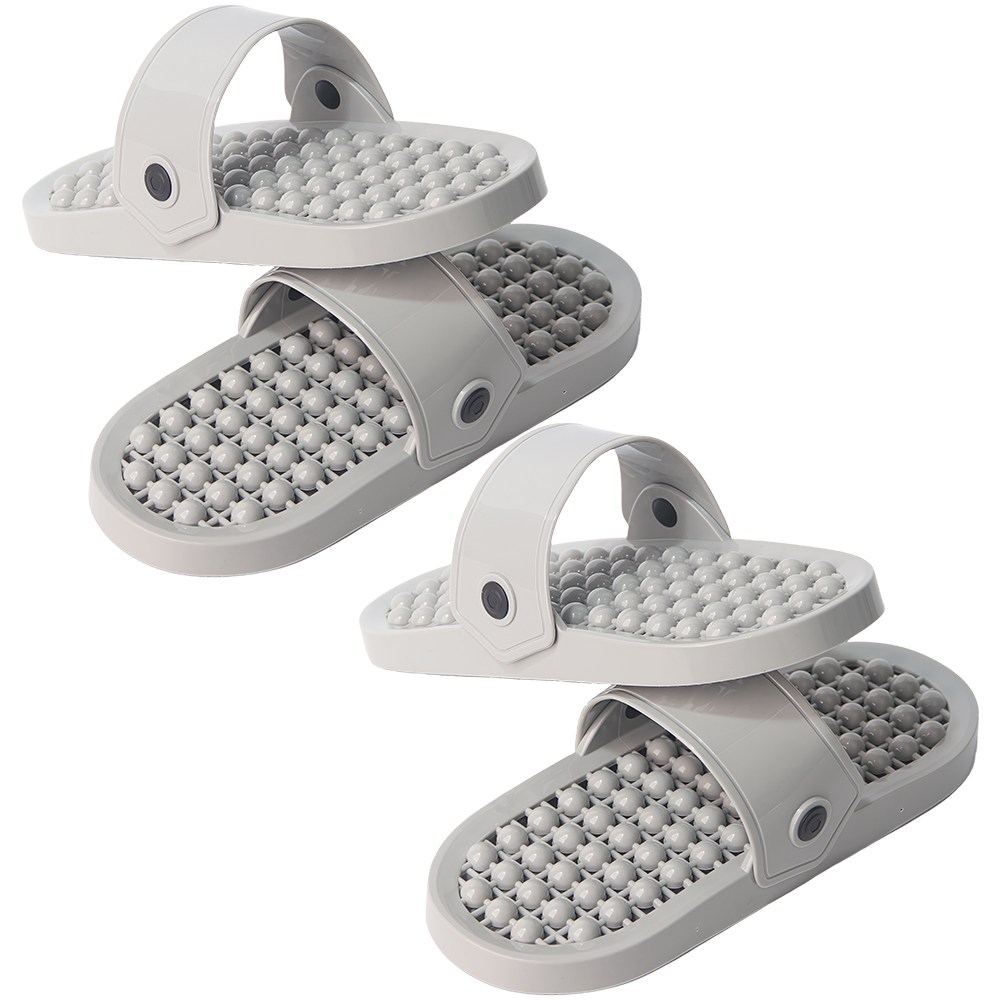 투데이리빙 1+1 착용이 편한 욕실 양방향 슬리퍼 물빠짐 논슬립 양면 욕실화 앞뒤 구분 없는 양쪽 욕실용 미끄럼방지 발편한 지압 화장실 신발 17,800원