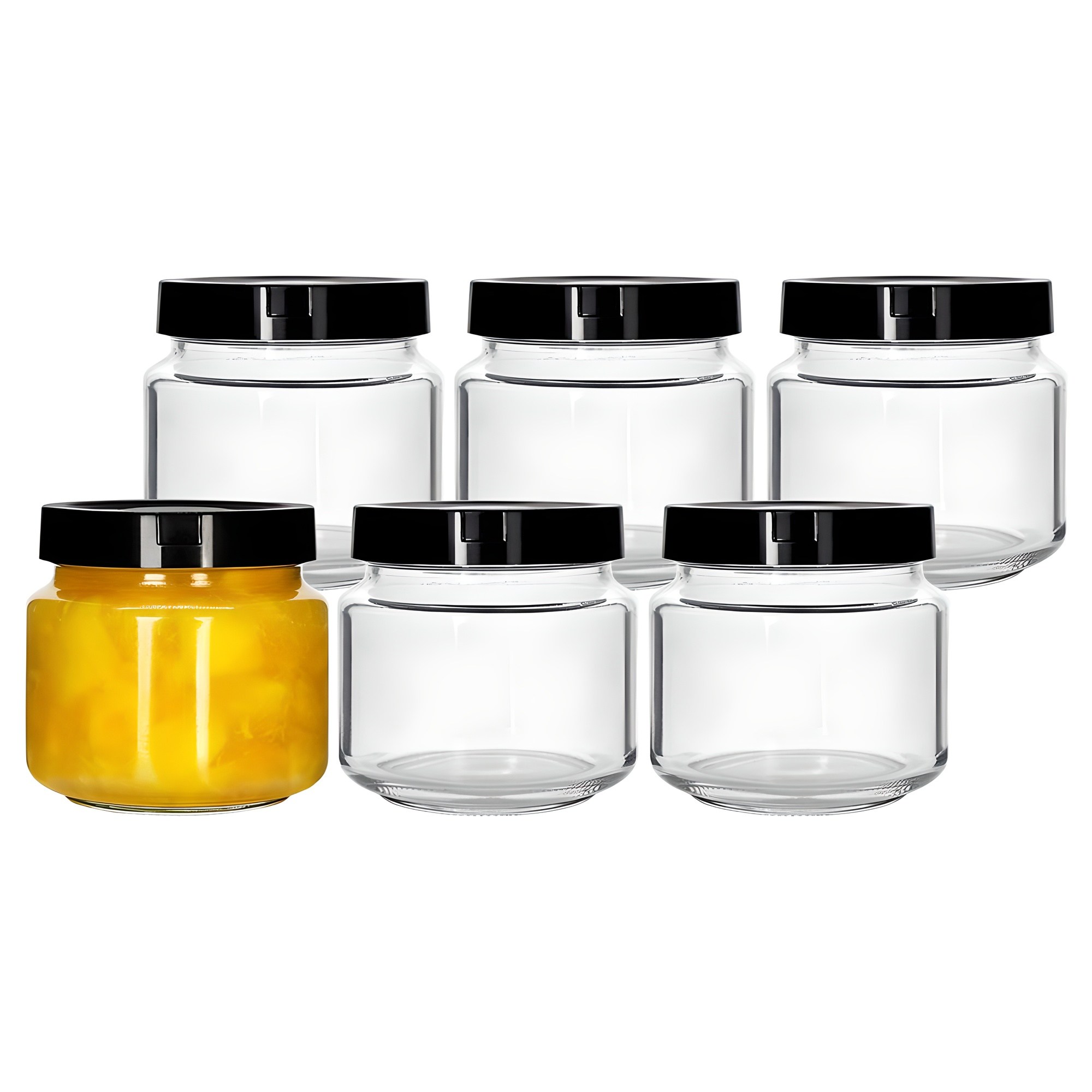 경성리빙테크 원형 낮은형 PP캡 유리병 6,600원