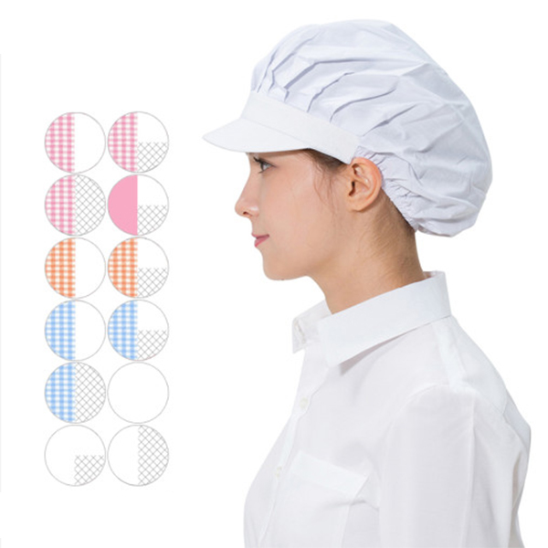 예경 위생모 위생조리모 조리모 위생모자 주방모자, PO-607(하늘체크 반망사), 1개 2,500원