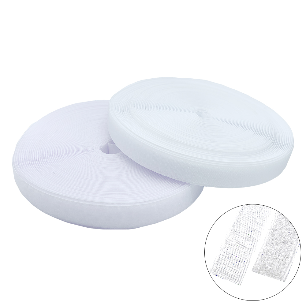 재봉용벨크로찍찍이 화이트 25mm 25M 암수세트, 1개, 현재가 15,990원