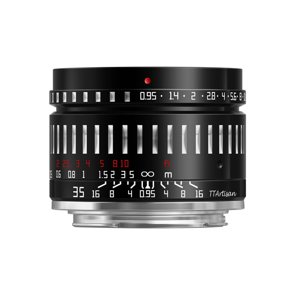 티티아티산 후지 X 마운트 APS-C 렌즈 35mm F0.95 블랙실버 279,000원