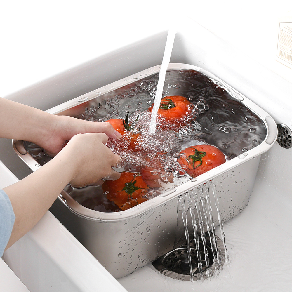 바겐슈타이거 연마제 없는 스텐 사각 설거지통 10L 25,500원