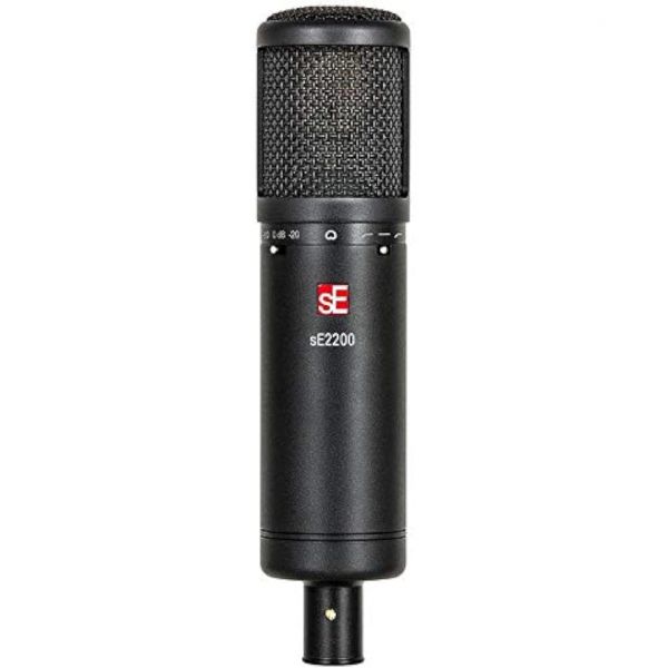 SE 일렉트로닉스 SE2200 대형 다이어프램 심장형 콘덴서 마이크로폰, 검정 630,400원