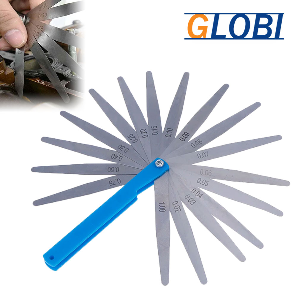 글로비 필러게이지 0.02~1.00mm 스테인리스 틈새게이지, 1개 6,500원