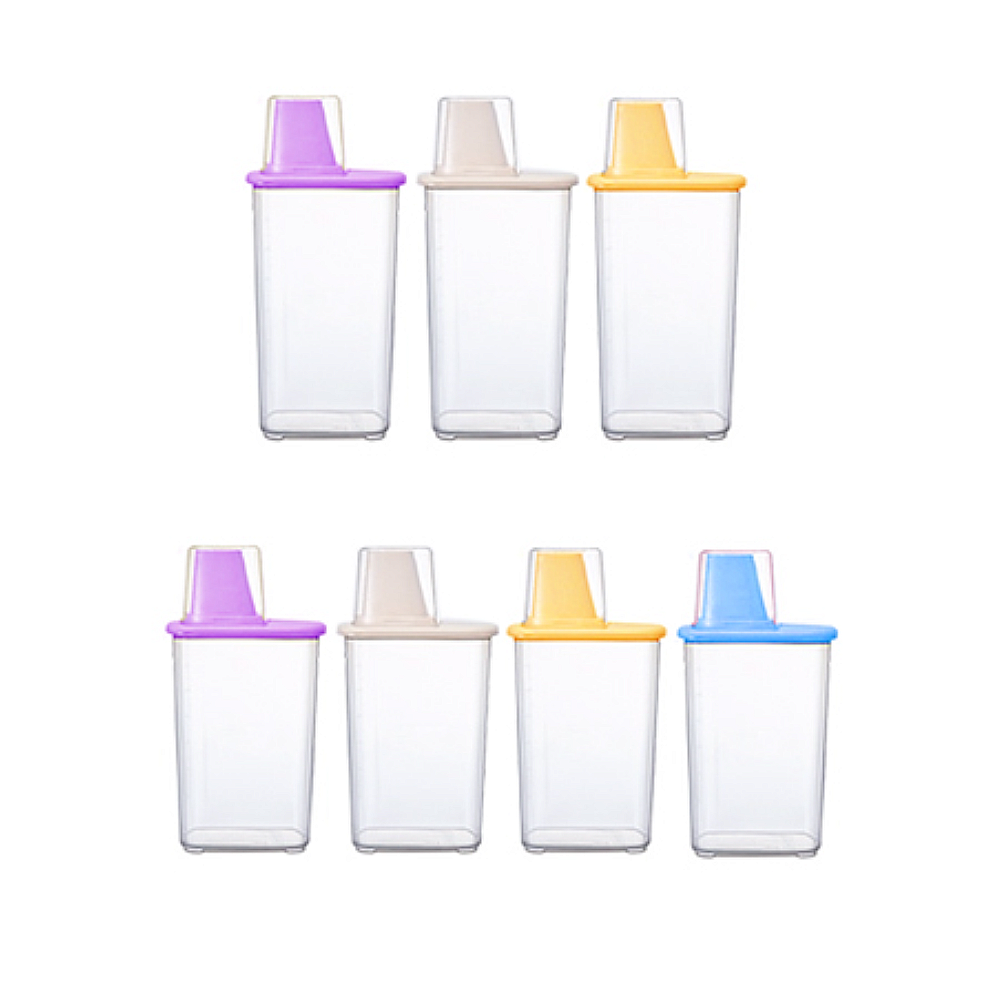 달방구 냉장고 정리용기 도어포켓 1500ml 3입 + 1000ml 4입 세트 잡곡보관용기 시리얼 쌀 잡곡 보관통 17,800원