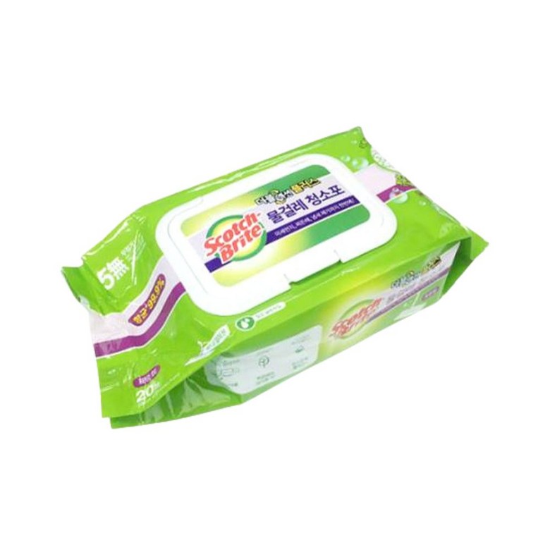 3m scotchbrite 물걸레 청소포 표준형 20매, 1개 9,460원
