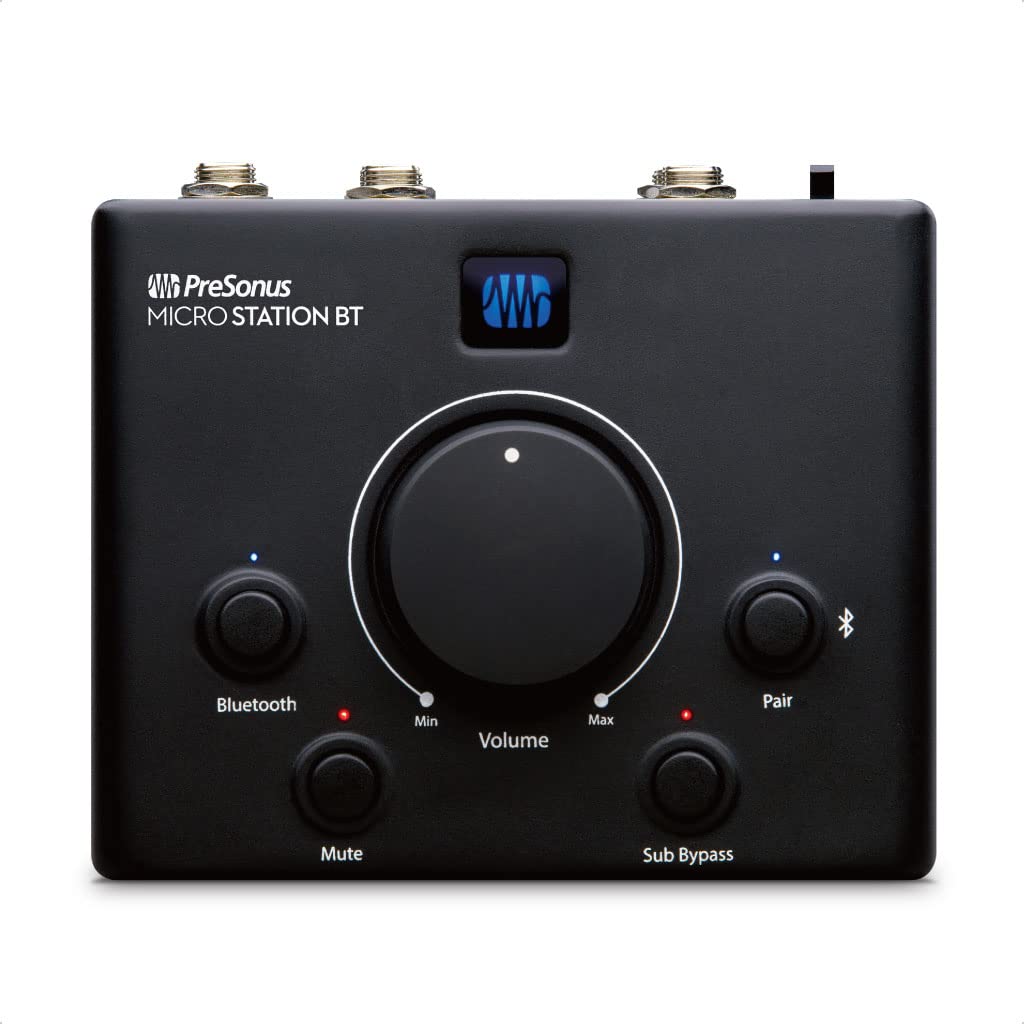PreSonus MicroStation BT Bluetooth 컴팩트 모니터 컨트롤러 대응 서브우퍼 전용 231,350원