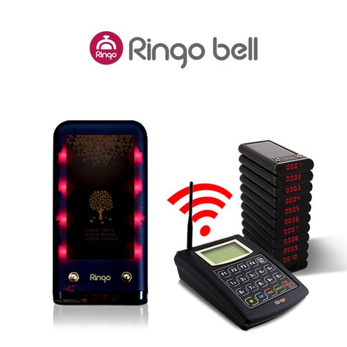 전송기1대 카페진동벨10개 고객대기 커피숍벨 진동호출벨 카드형 로고무료 638,000원