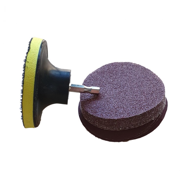 3인치 원형 연마 사포 세트 목공 작업용 20매입 6,340원