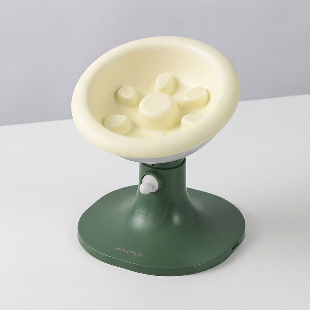 페리페페 강아지 슬로우식기 높이조절 강아지밥그릇, 1개, 화이트 34,700원