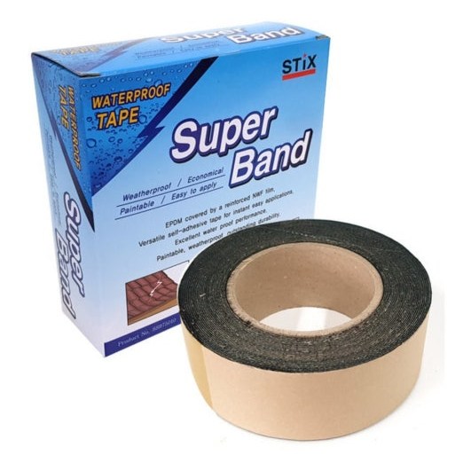 INVEN* 인벤 고급 초강력 슈퍼밴드 SUPER BEND 방수 테이프 10M ( 5cm / 10cm ) 방수 누수 지붕 천막 파이프 배관 창틀 @안전2중포장@ 15,000원