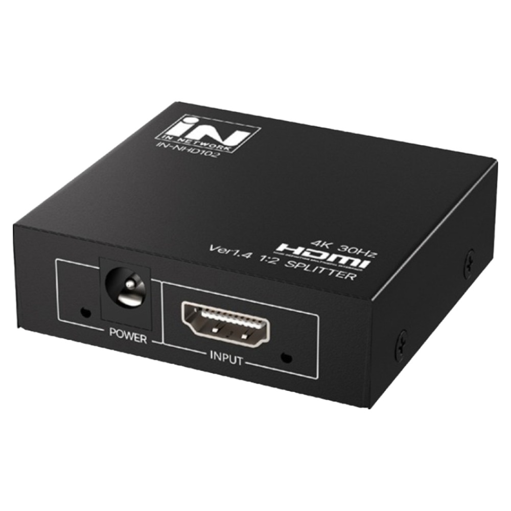 인네트워크 4K 지원 HDMI 화면복제 1:2 영상 분배기 IN-NHD102, IN-NHD102, 1개 15,100원
