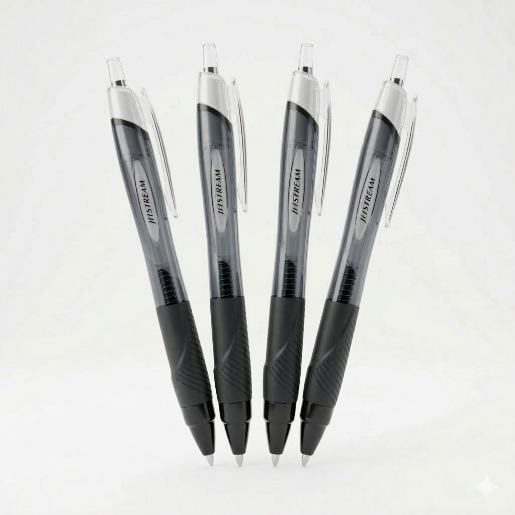 유니 유성펜 제트스트림 SXN-150-10 1.0mm 흑색(수량 4입), 4개 11,800원