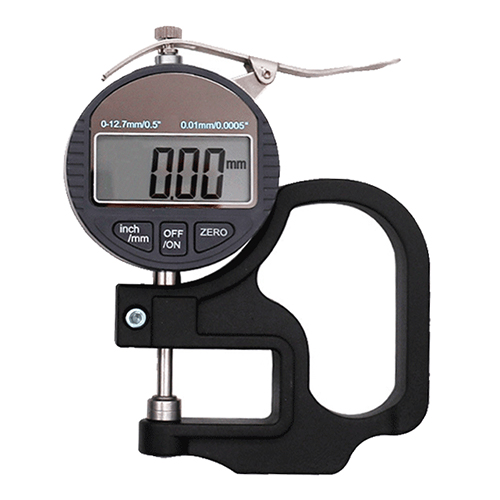 고정밀 디지털 가죽 원단 종이 필름 안경 두께 게이지 측정기 0.01mm, 1개 33,000원