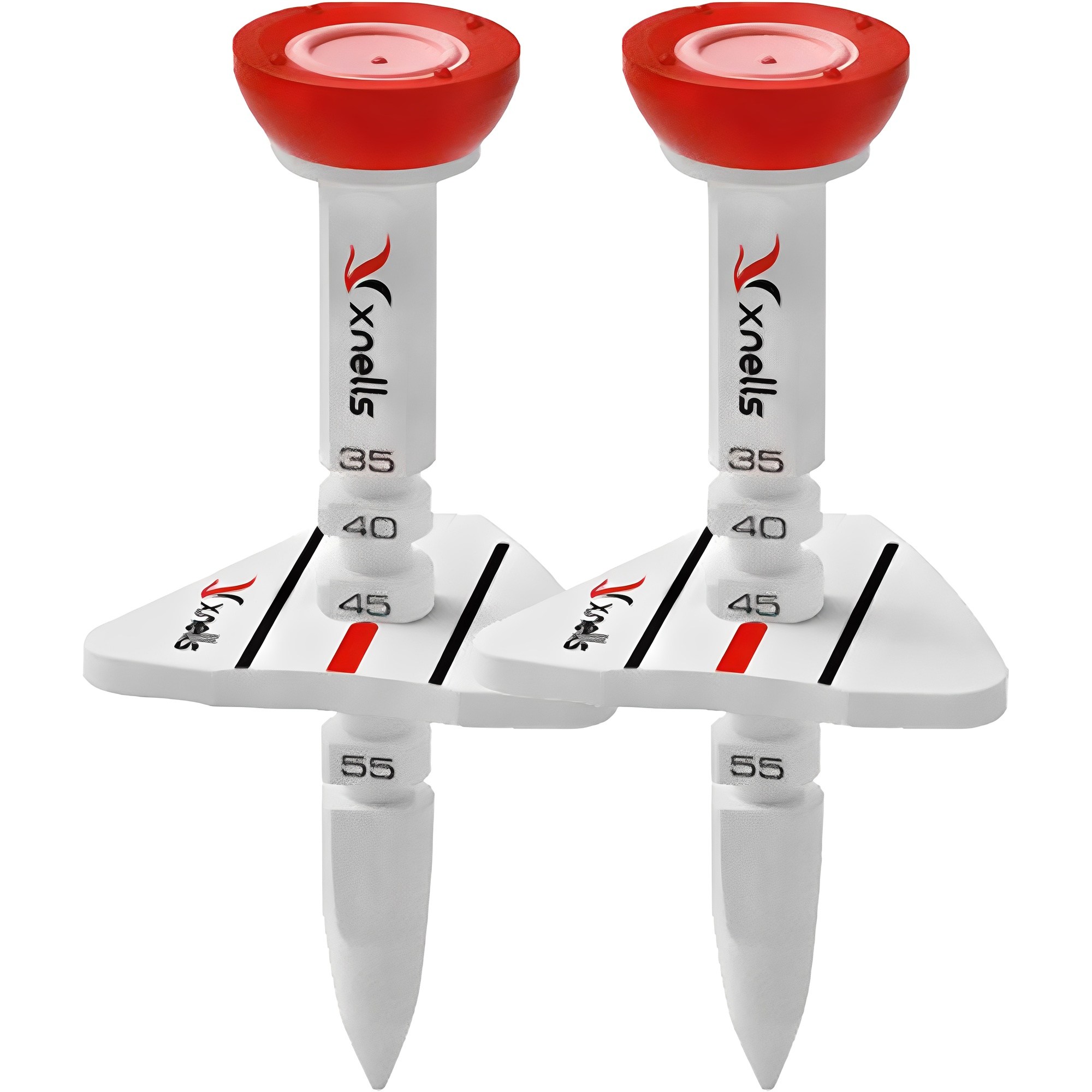 엑스넬스 에이밍 높이조절 컨트롤 골프티, 레드, 2개 6,450원