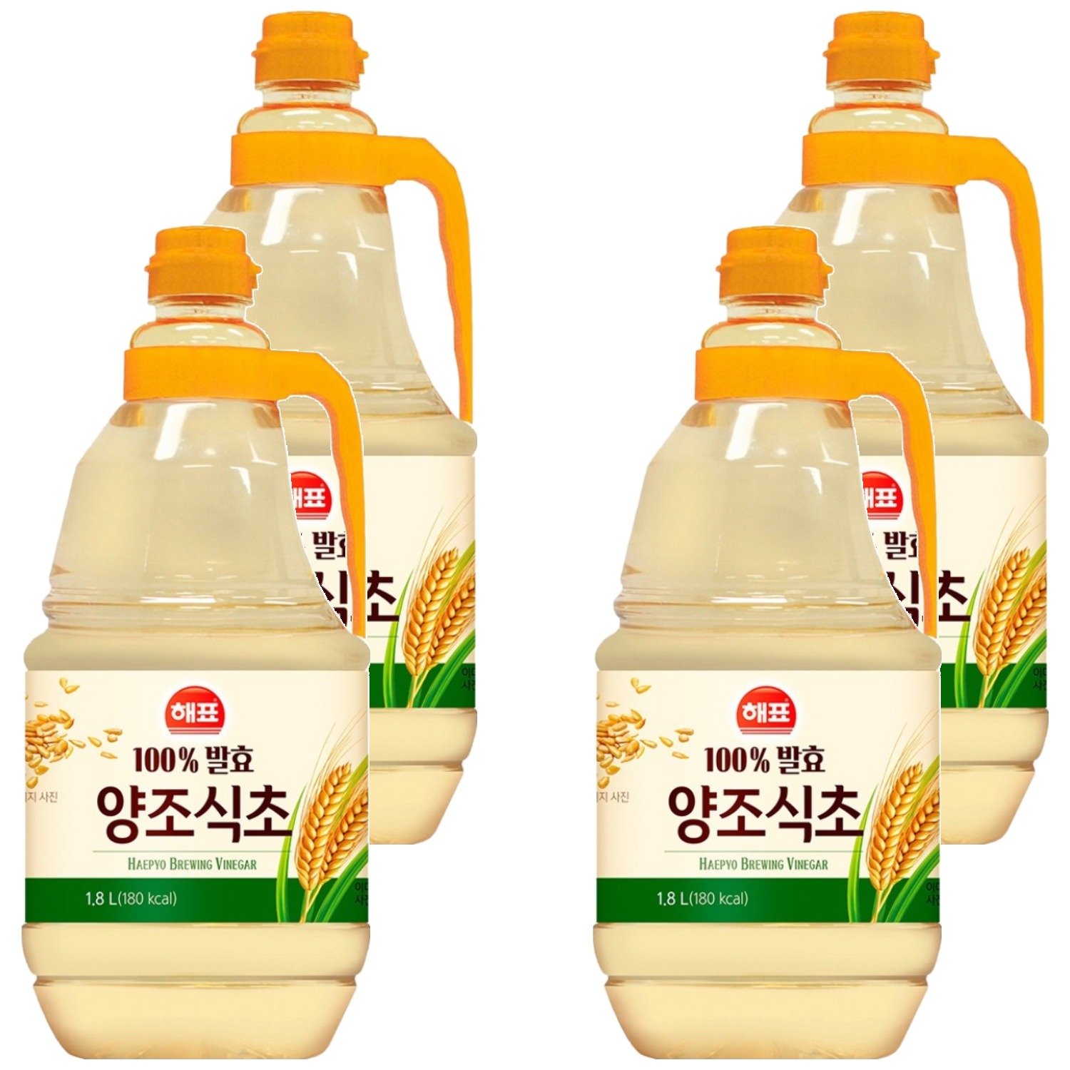 해표 양조식초, 1.8L, 4개 10,500원