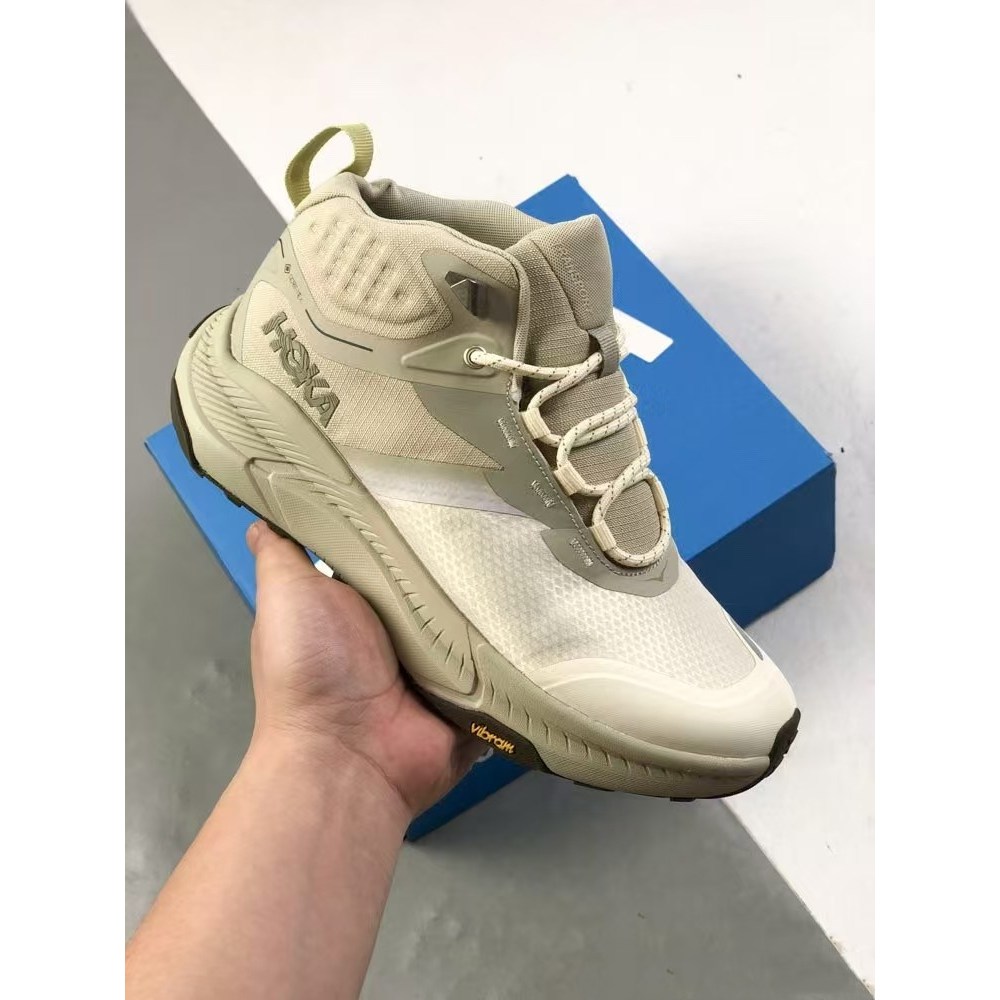 호카 원 원 트랜스포트 하이킹 고어텍스 고어텍스 편하고 내구성 등산 트레킹화 여성용 베이지 편안한 운동화 클리프톤 1172913-OVN 226,880원