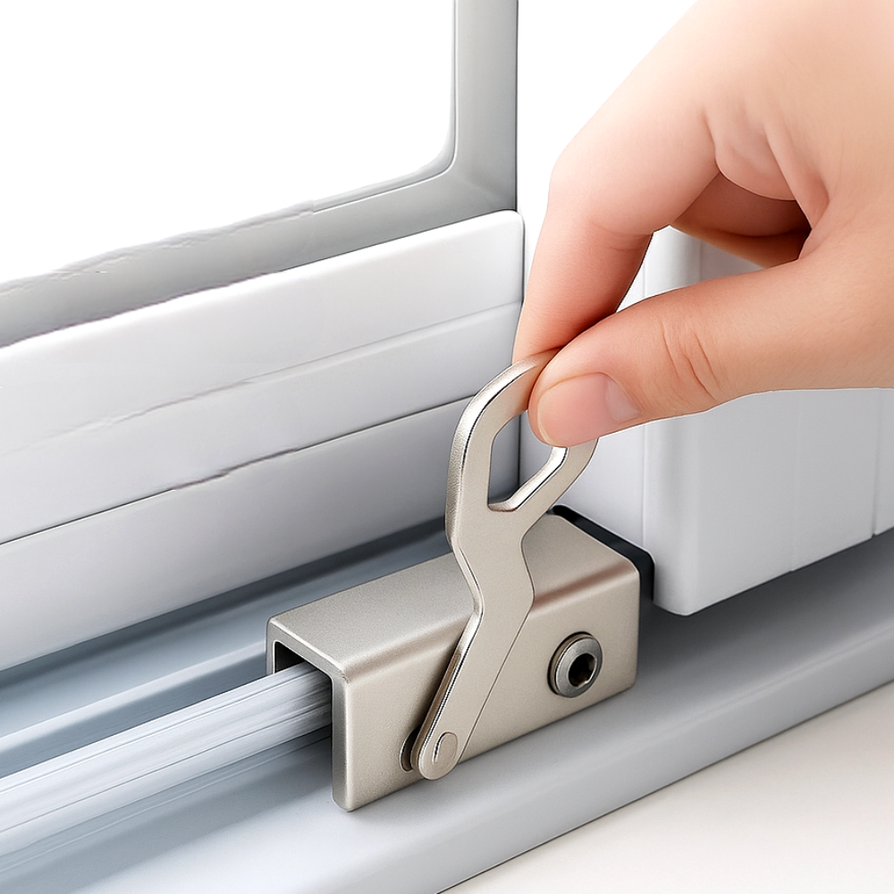 리빙에이드 이중고정 창문 안전잠금장치 추락방지 고정 스토퍼 9,900원