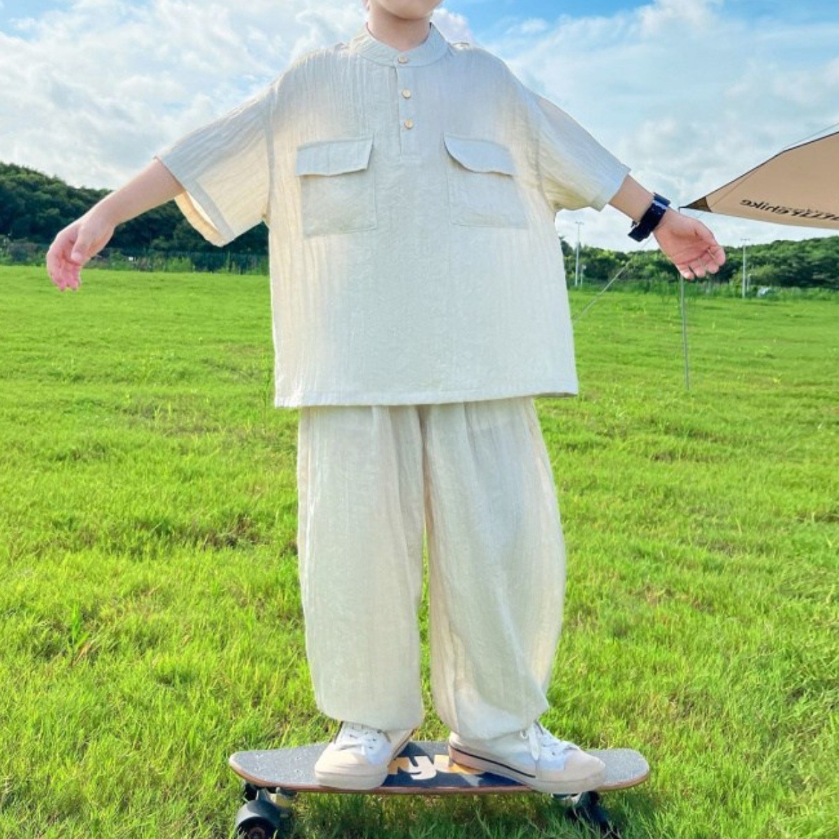 해피유통어린이 여름 루즈핏 캐주얼 세트 상쾌한 패션 디자인14세 이상 XG03 38,700원