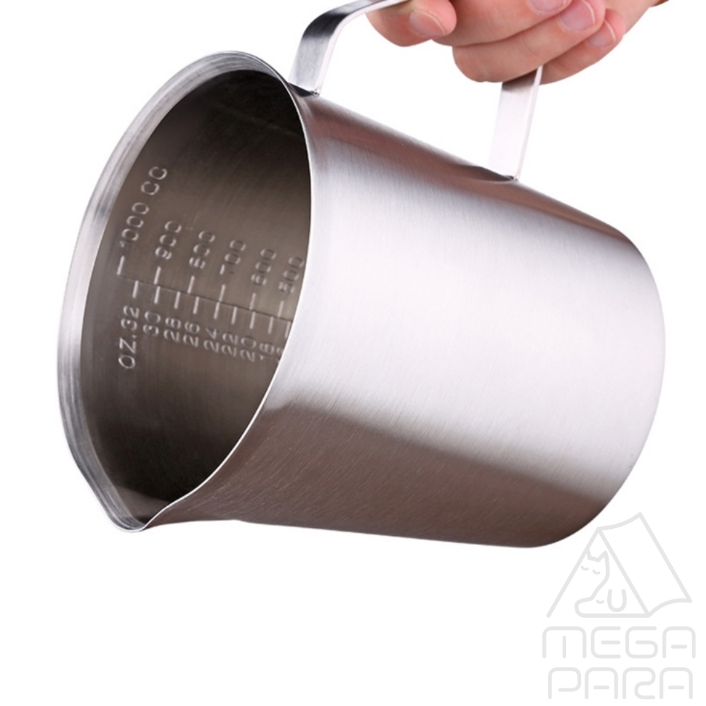 스텐 계량컵(1L)스텐 비커 계량컵 스텐계량컵 스테인리스계량컵 비커 22,000원