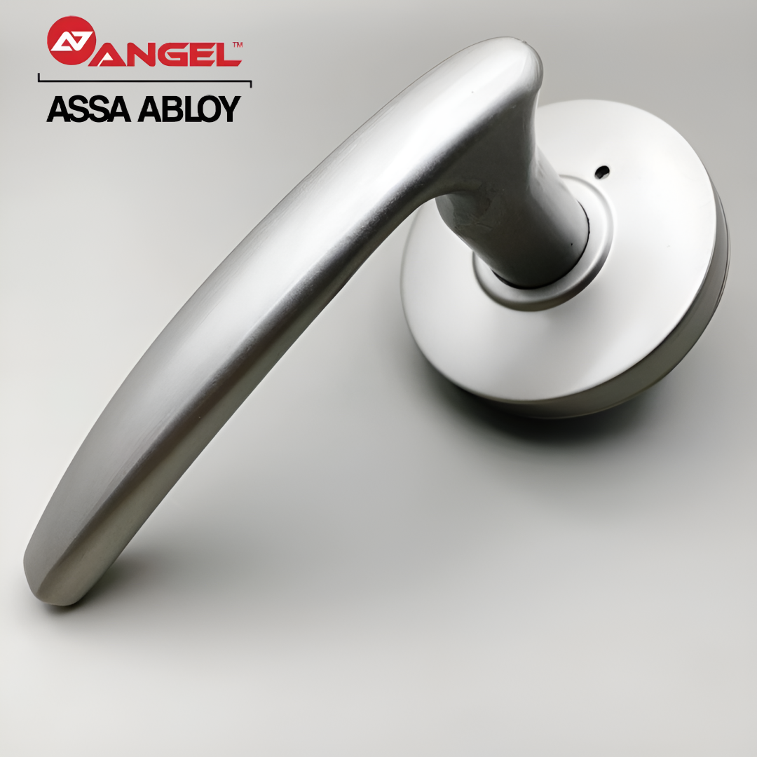 레바 STL-114GR 그레이 욕실용 핀타입 심플 목문 미닫이 방문 도어록 곡선 손잡이 10,000원