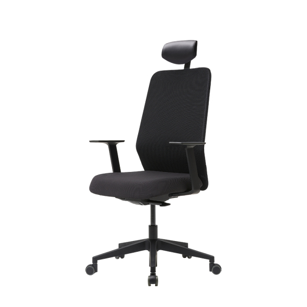 듀오백 Q1플러스 Q1P-HF-C 메쉬 컴퓨터 책상 의자, 블랙 208,000원