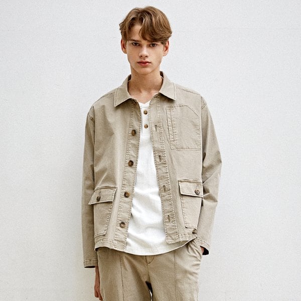 커스텀어스 투포켓 바이오 워싱 자켓 CTS23FWJK942 178,100원