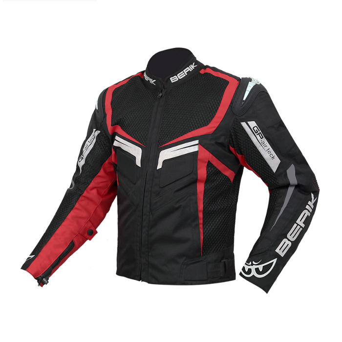 [바이크마트]베릭 자켓 NJ-203323 - 블랙 / 레드 오토바이 라이딩 메쉬 자켓 3계절용 267,000원