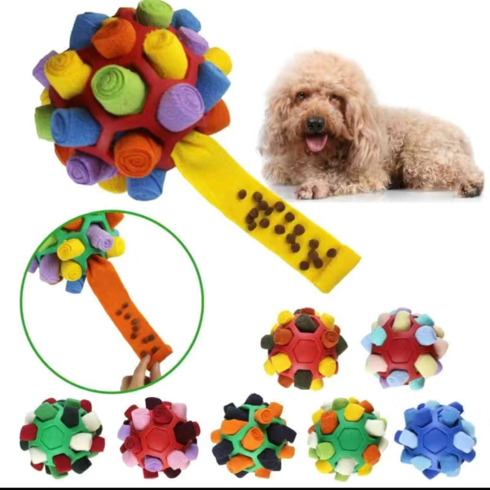 붐붐포 강아지 고슴도치 노즈워크 볼 장난감 13,900원