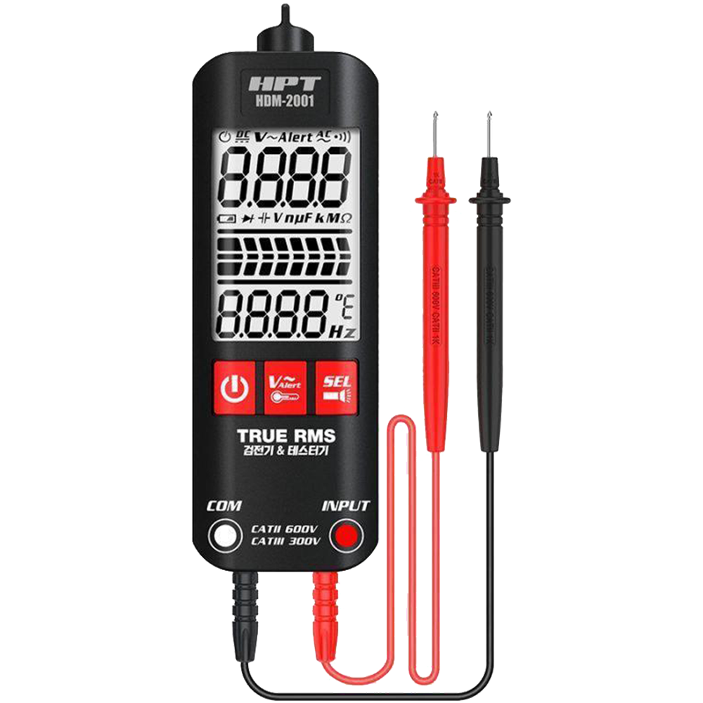 HPT HDM-2001 전기 오토 검전기 테스터기 듀얼 멀티 전압 배선 18,500원