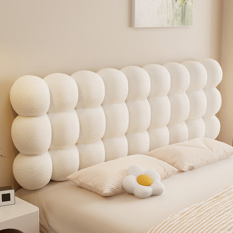 셀프 침대 헤드 쿠션 커버 리폼 덮개 보드 이불 프레임 침구 리폼 등받이, 스노우볼 160 129,000원