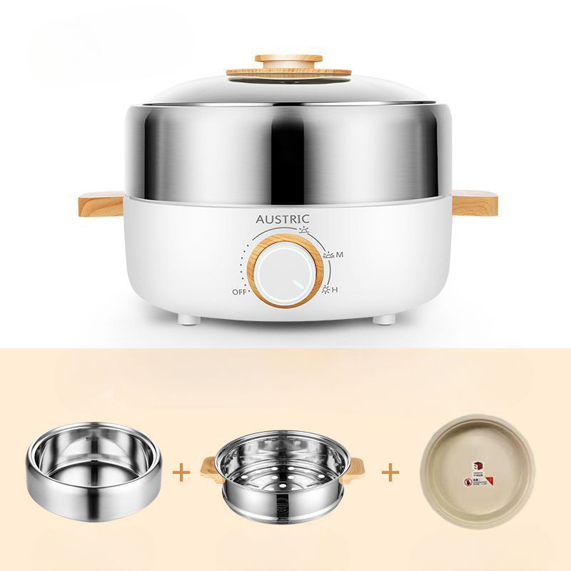 캠핑 멀티쿠커  1인용 전기멀티쿠커 원룸 계란찜기 3in1  전기그릴 소형 여행용  다기능 조리 찜기 스텐 112,800원