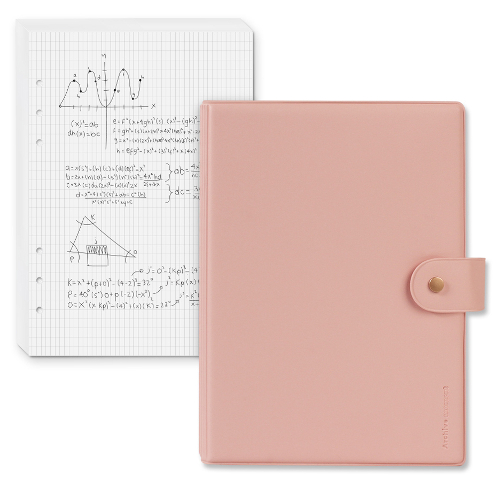 리코즈 A5 6공 아카이브 바인더 + 리필지 100p 세트 라인 17,650원