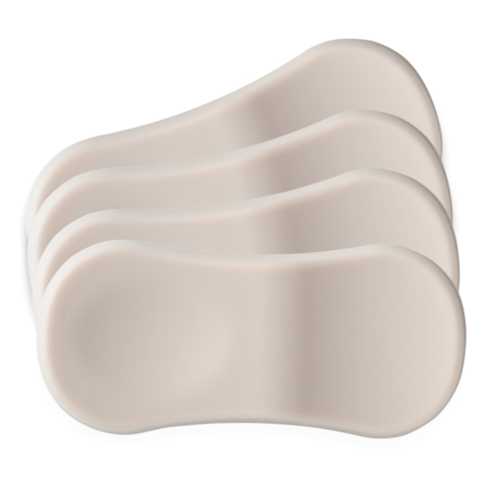 디아르 플래티넘 실리콘 수저 받침대, 오트밀베이지, 4개 7,700원