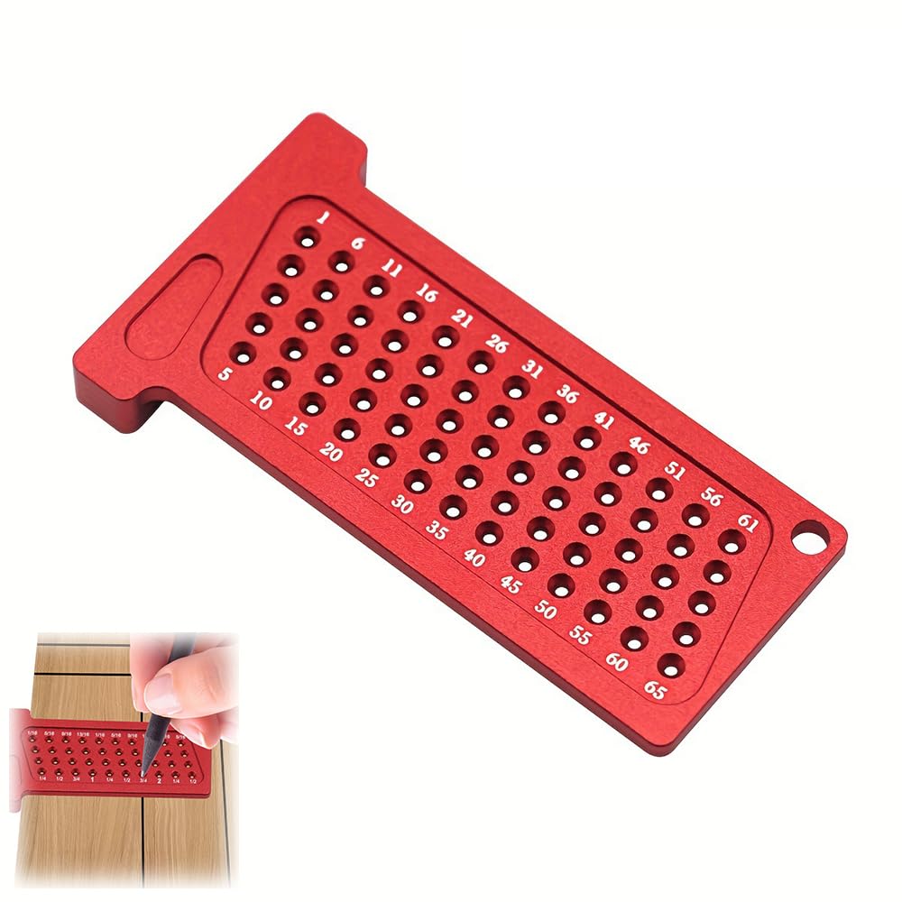 [루이/목공툴] 프로페셔널 초경량 고정밀 목공 줄긋기 미터법 측정 퀵마킹 윤곽측정 가구 제작/건설 현장 용, 1개 13,800원